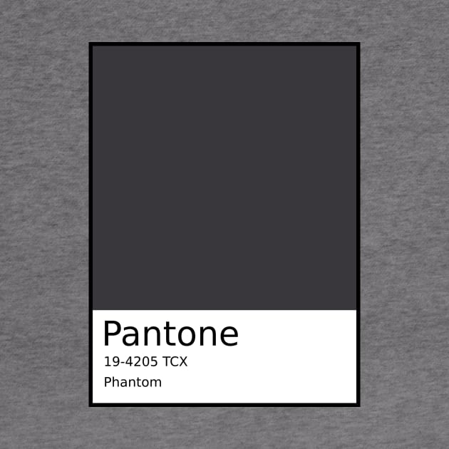 Phantom - Pantone 19-4205 TCX by Seraphine